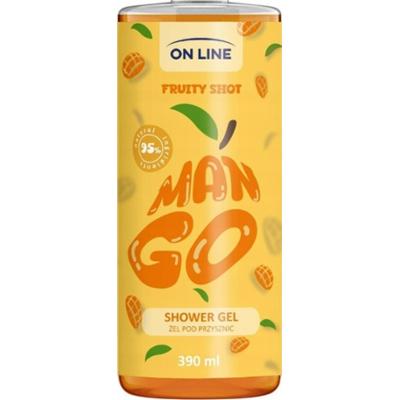 On Line Fruity Shot Odświeżający Żel Pod Prysznic Mango Niacynamid 390ml