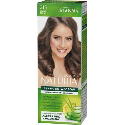 Joanna Naturia Color Nawilżająca Farba Do Włosów Aloes 215 Zimny Blond 40g