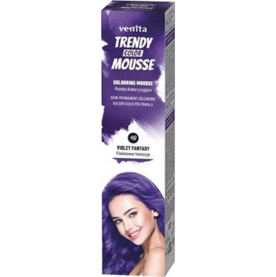 Venita Trendy Color Koloryzująca Pianka Do Włosów 40 Fiolet Fantazja 75ml