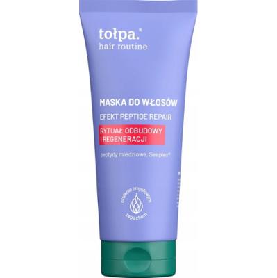 Tołpa Hair Routine Odbudowująca Maska Do Włosów Efekt Peptide Repair 200ml