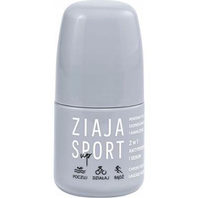 Ziaja Sport 2w1 Antyperspirant Męski Damski w Kulce Łagodzące Serum 60ml