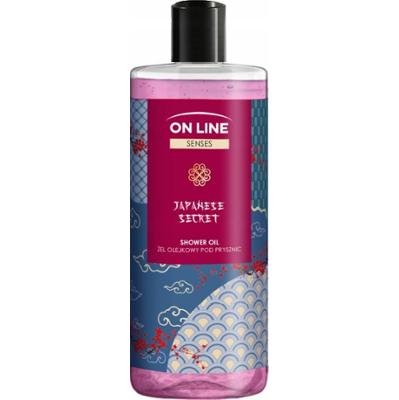 On Line Senses Japanese Secret Olejkowy Żel Pod Prysznic Wiśniowy 500ml
