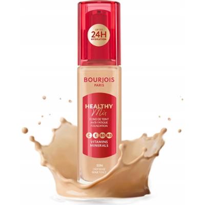 Bourjois Healthy Mix Rozświetlający Podkład Do Twarzy 55N Deep Beige