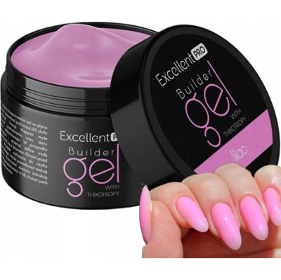 Excellent PRO Jednofazowy Budujący Żel Do Paznokci LED/UV Fiolet Lilac 50g