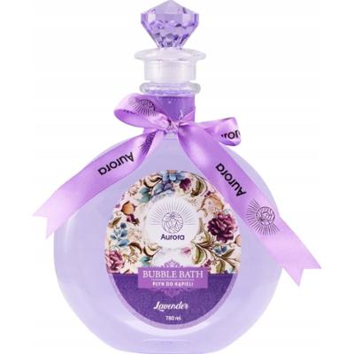 Aurora Bubble Bath Lavender Płyn Do Kąpieli Pielęgnujący Lawendowy 780ml