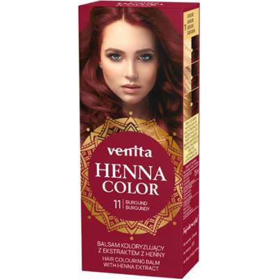 Venita Ziołowy Balsam Koloryzujący Naturalna Henna Do Włosów 11 Burgund