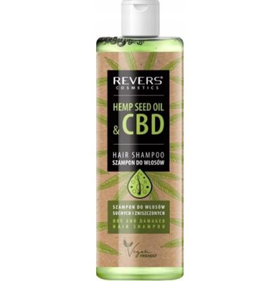 Revers Hemp Seed Oil CBD Wzmacniający Szampon Do Włosów Olej Konopny 400ml