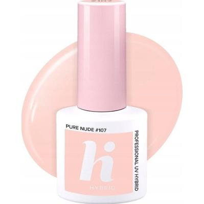 HI HYBRID Lakier Hybrydowy 107 Pure Nude