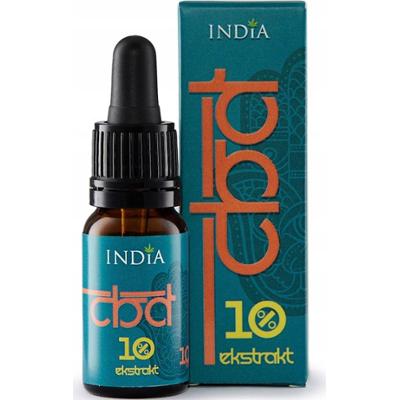 India Certyfikowany Ekstrakt Olejek z Konopi Siewnych CBD 10% Stężenie 10ml