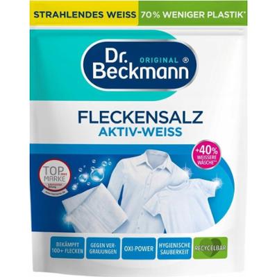 Dr. Beckmann Aktiv Weiss Odplamiacz Sól Odplamiająca Do Tkanin Ubrań 400g