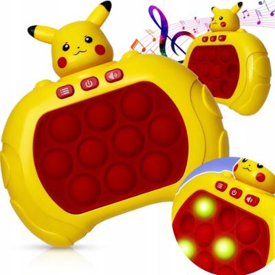 CoolStaff Gra Dla Dzieci Pop It Elektroniczna Zręcznościowa Pika Pika Pikaczu Dźwięk