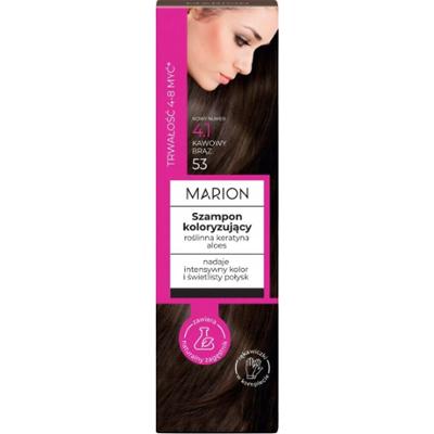 Marion Szampon Koloryzujący Do Włosów Szamponetka 4.1 Kawowy Brąz 100ml