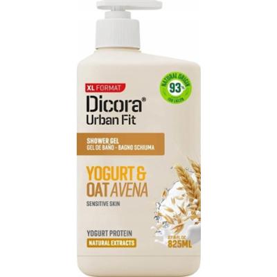 Dicora Urban Fit Żel Pod Prysznic Jogurt i Owies Skóra Wrażliwa 825ml