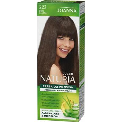 Joanna Naturia Color Nawilżająca Farba Do Włosów Aloes 222 Dziki Kasztan