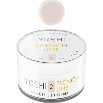 Yoshi French Line Budujący Samopoziomujący Żel Do Paznokci UV LED No 2 50ml