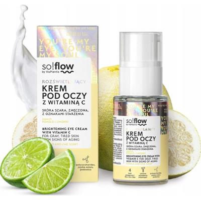 So Flow Rozświetlający Krem Pod Oczy z Witaminą C Skóra Starzejąca Się 15ml