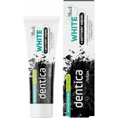Tołpa Dentica Black White Wybielająca Pasta Do Zębów Węgiel Aktywny 75ml