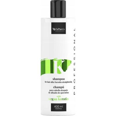 Vis Plantis Vegan Keratin Szampon Do Włosów Po Zabiegu Keratynowym 400ml