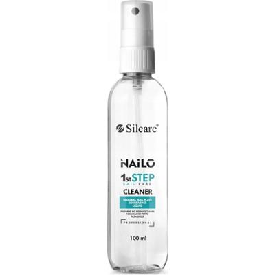 Silcare Nailo Płyn Do Odtłuszczania Cleaner Do Paznokci z Atomizerem 100ml