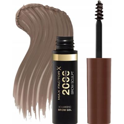 Max Factor 2000 Calorie Brow Sculpt Żel Do Brwi 004 Black Brown Brązowy