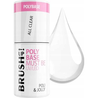 Brush Up! By Maxineczka Poly Jolly Base Baza Hybrydowa UV/LED All Clear 5g