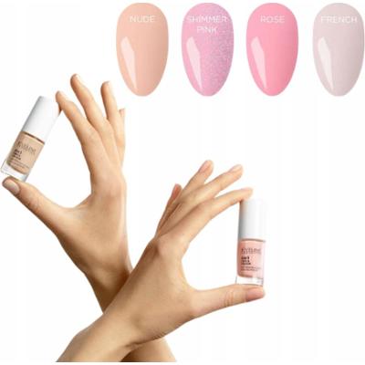 Eveline Nail Therapy 6w1 Wzmacniająca Odżywka Do Paznokci Beż Nude 5ml