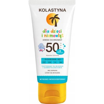 Kolastyna Wodoodporny Krem Dla Dzieci i Niemowląt +6M Ochrona SPF 50 75ml