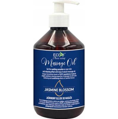 ECO-U Massage Oil Olejek Do Masażu Ciała Jasmine Blossom Jaśmin 500ml