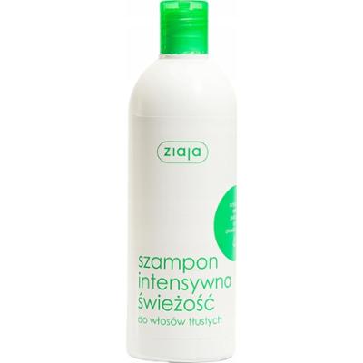 Ziaja Intensywna Świeżość Szampon Do Włosów Tłustych Mięta Pokrzywa 400ml