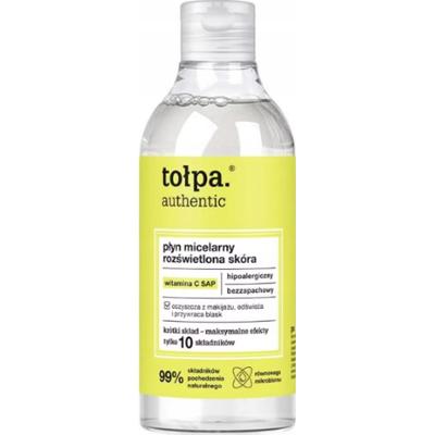 Tołpa Authentic Rozświetlający Płyn Micelarny Do Twarzy z Witaminą C 300ml