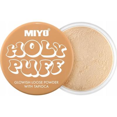Miyo Holy Puff Rozświetlający Sypki Puder Do Twarzy Wygładzający Tapioka 6g