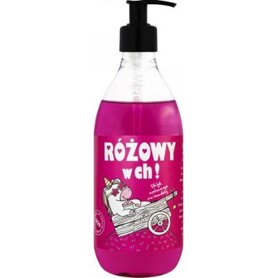LAQ Żel Do Mycia Ciała Rąk Różowy w ch! 500ml
