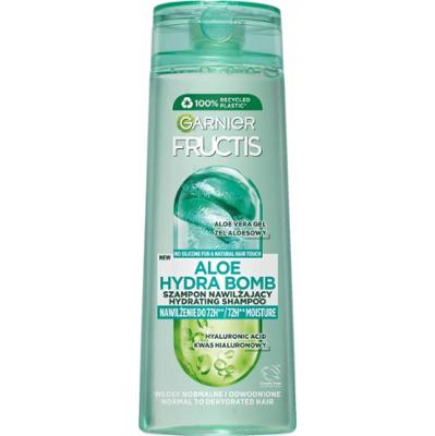 Garnier Fructis Silnie Nawilżający Szampon Do Włosów Aloe Hydra Bomb 400ml