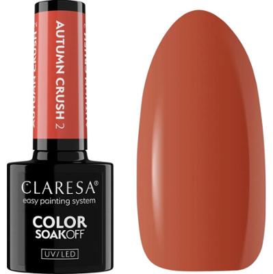 Claresa Lakier Hybrydowy Do Paznokci Manicure Autumn Crush 2 Karmelowy 5g