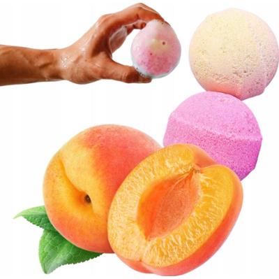 Kąpielove Musująca Kula Do Kąpieli Wanny o Owocowym Zapachu Brzoskwini 50g