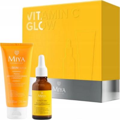 Miya Vitamin C Glow Zestaw Prezentowy Kosmetyków Damskich Serum Pianka
