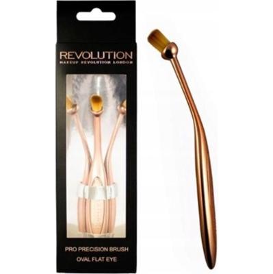 Revolution Pro Precision Brush Oval Flat Eye Pędzel Szczotka Do Makijażu