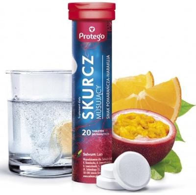 Protego Skurcz Suplement Diety Mięśnie Magnez Potas 20 Tabletek Musujących