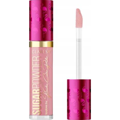 Claresa Sugarpowder Nawilżający Błyszczyk Do Ust Bez Drobinek 04 Pinkobello