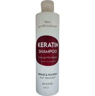 Onix Liss Performance Keratin Szampon Do Włosów Zniszczonych Słabych 250ml