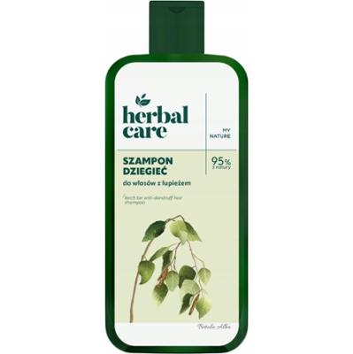 Herbal Care My Nature Przeciwłupieżowy Szampon Do Włosów Dziegieć 330ml