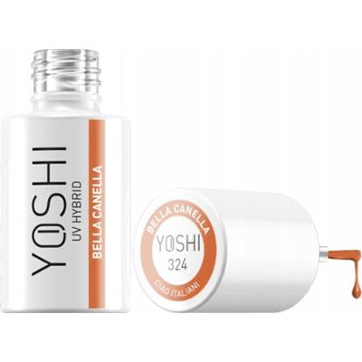 Yoshi Ciao Italiani Lakier Hybrydowy Do Paznokci Brąz 324 Bella Canella 6ml