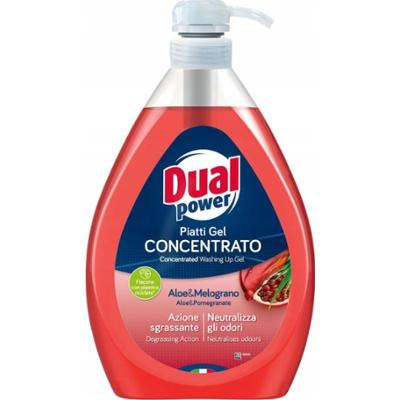 Dual Power Piatti Gel Płyn Do Mycia Naczyń Koncentrat Aloes Granat 1000ml