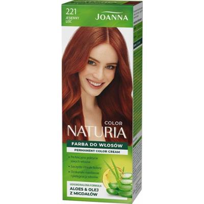 Joanna Naturia Color Nawilżająca Farba Do Włosów Aloes 221 Jesienny Liść