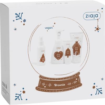 Ziaja Brownie Zestaw Prezentowy 4 Kosmetyków Damskich Do Ciała Kąpieli