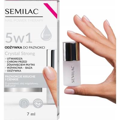Semilac Nail Power Therapy 5w1 Odżywka Do Paznokci Crystal Strong 7ml