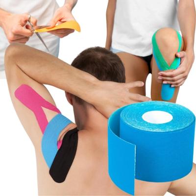 Taśma Kinesio Kinezjologiczna Plaster Tejpy Do Kinesiotapingu 5cm x 5m NIEBIESKA
