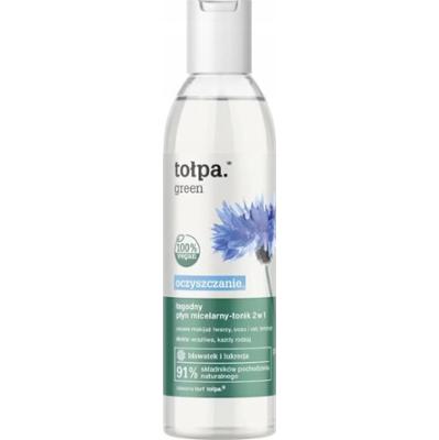 Tołpa Green 2w1 Łagodny Nawilżający Płyn Micelarny Tonik Do Twarzy 200ml
