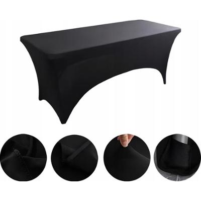 Prześcieradło Na Łóżko Kosmetyczne Wielokrotnego Użytku Czarne 183x76x76 cm