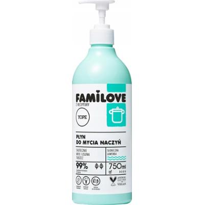 Yope Familove Naturalny Płyn Do Mycia Naczyń Lawendowy Delikatny 750ml